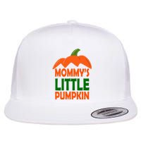 Mommys Little Pumpkin Halloween Cute Flat Bill Trucker Hat