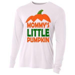 Mommys Little Pumpkin Halloween Cute Cooling Performance Long Sleeve Crew