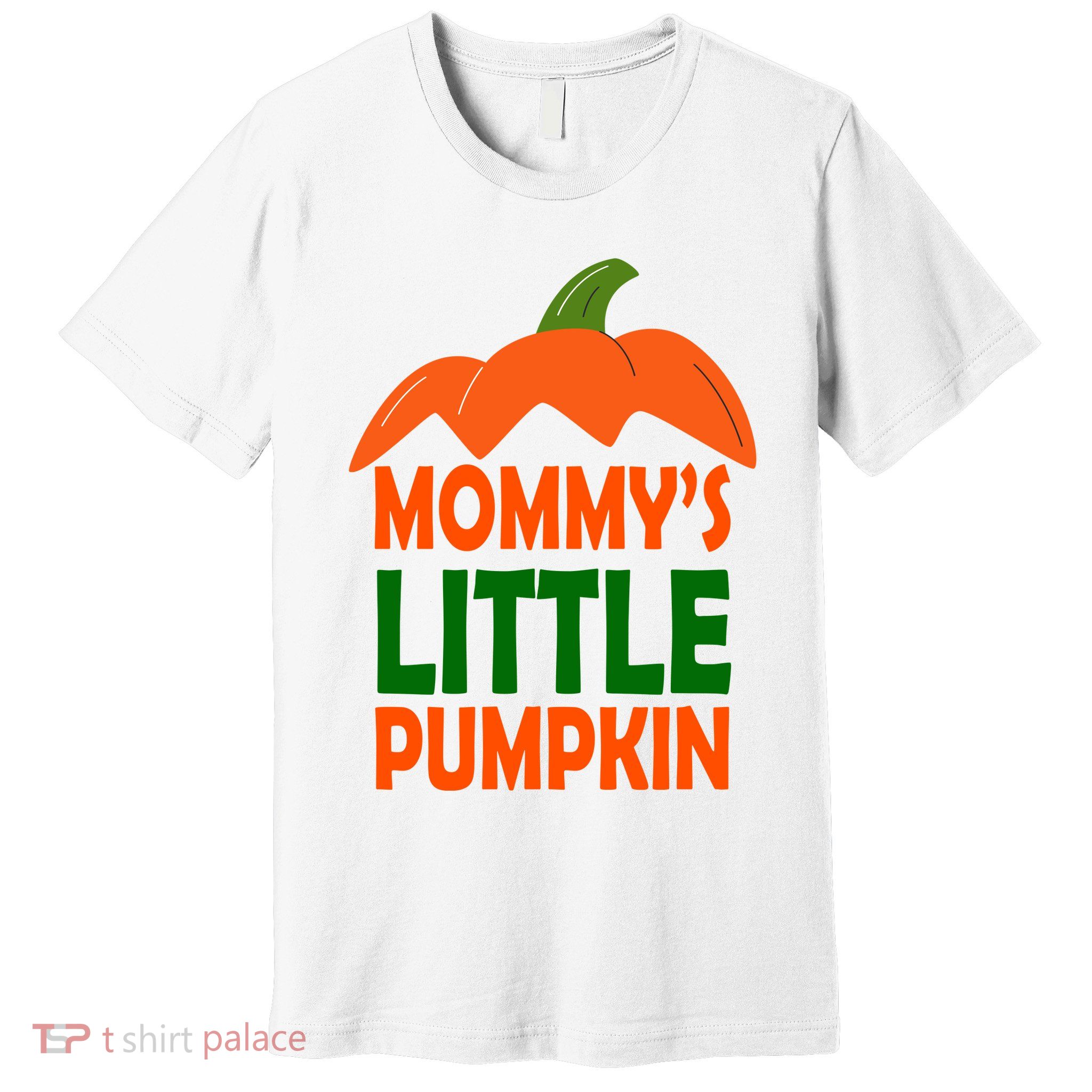 Mommys Little Pumpkin Halloween Cute Premium T-Shirt