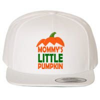 Mommys Little Pumpkin Halloween Cute Wool Snapback Cap