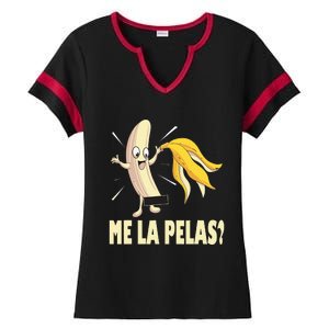 Me La Pelas Funny Quotes In Spanish Sayings Banana Joke Ladies Halftime Notch Neck Tee