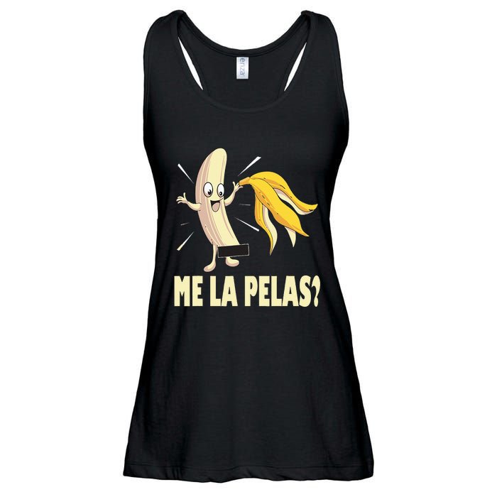 Me La Pelas Funny Quotes In Spanish Sayings Banana Joke Ladies Essential Flowy Tank