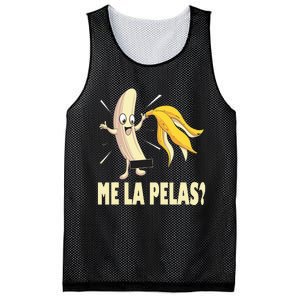 Me La Pelas Funny Quotes In Spanish Sayings Banana Joke Mesh Reversible Basketball Jersey Tank