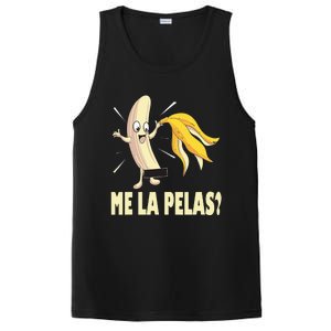 Me La Pelas Funny Quotes In Spanish Sayings Banana Joke PosiCharge Competitor Tank