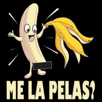 Me La Pelas Funny Quotes In Spanish Sayings Banana Joke Kids Sweatshirt