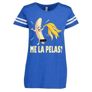 Me La Pelas Funny Quotes In Spanish Sayings Banana Joke Enza Ladies Jersey Football T-Shirt