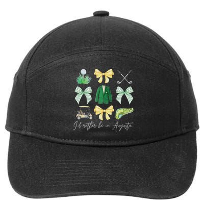 Master Let's Par Golf Tournament Coquette Bow Women 7-Panel Snapback Hat