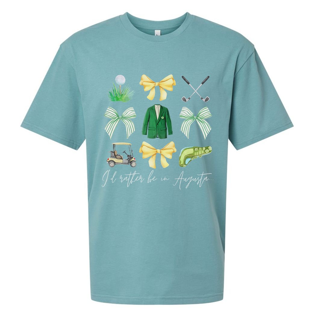 Master Let's Par Golf Tournament Coquette Bow Women Sueded Cloud Jersey T-Shirt