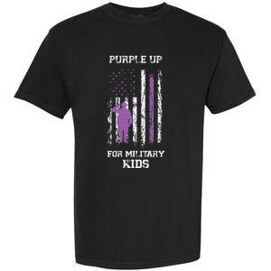 Military lovers Purple Up For Military Month Garment-Dyed Heavyweight T-Shirt