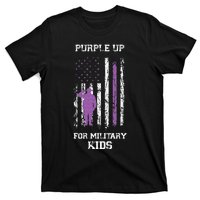 Military lovers Purple Up For Military Month T-Shirt