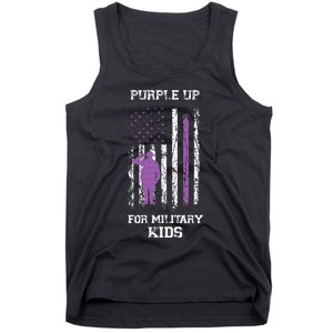 Military lovers Purple Up For Military Month Tank Top