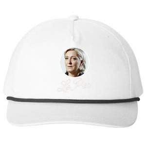 Marine Le Pen France Snapback Five-Panel Rope Hat