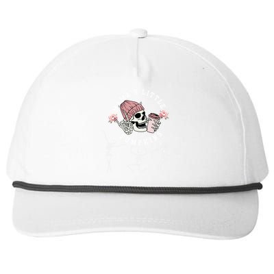 MamaS Little Pumpkins Skeleton Halloween Fall Thanksgiving Snapback Five-Panel Rope Hat