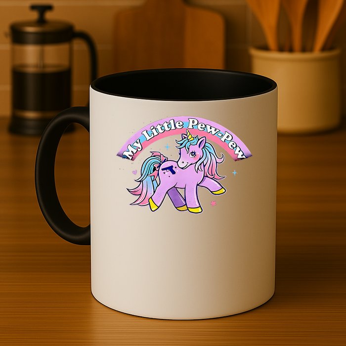 My Little Pew-Pew Unicorn Coffee Mug