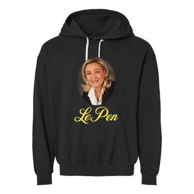 Marine Le Pen France Garment-Dyed Fleece Hoodie