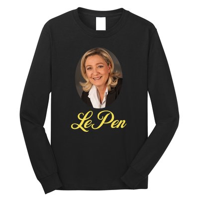 Marine Le Pen France Long Sleeve Shirt