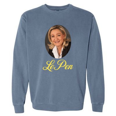 Marine Le Pen France Garment-Dyed Sweatshirt