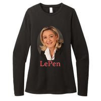 Marine Le Pen France Womens CVC Long Sleeve Shirt