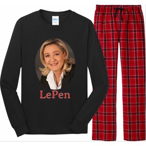 Marine Le Pen France Long Sleeve Pajama Set