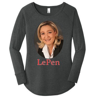 Marine Le Pen France Women's Perfect Tri Tunic Long Sleeve Shirt