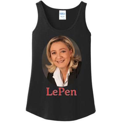 Marine Le Pen France Ladies Essential Tank