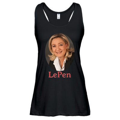 Marine Le Pen France Ladies Essential Flowy Tank