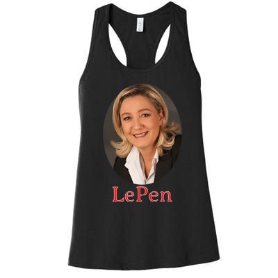 Marine Le Pen France Women's Racerback Tank