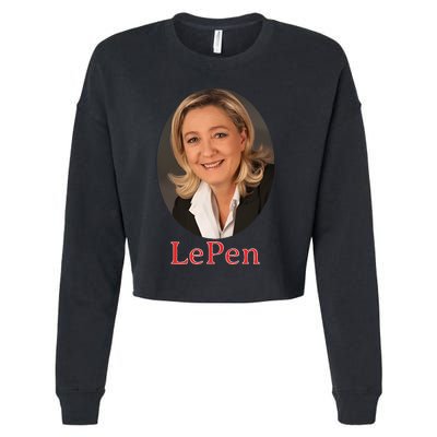 Marine Le Pen France Cropped Pullover Crew