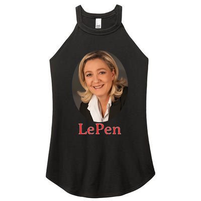 Marine Le Pen France Women’s Perfect Tri Rocker Tank