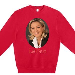 Marine Le Pen France Premium Crewneck Sweatshirt