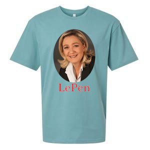 Marine Le Pen France Sueded Cloud Jersey T-Shirt