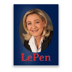 Marine Le Pen France Poster