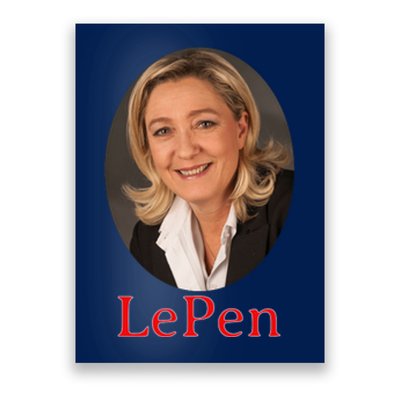 Marine Le Pen France Poster