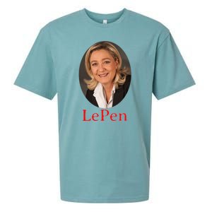 Marine Le Pen France Sueded Cloud Jersey T-Shirt