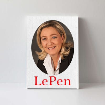 Marine Le Pen France Canvas