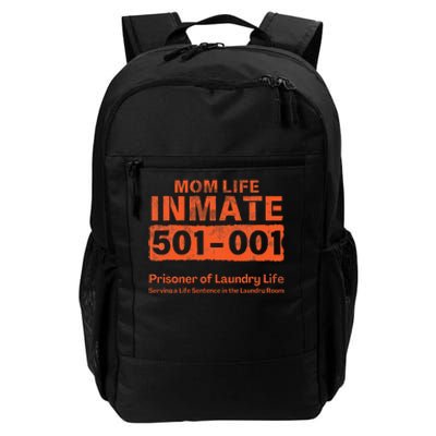 Mom Life Prisoner Inmate Jail Halloween Costume Daily Commute Backpack