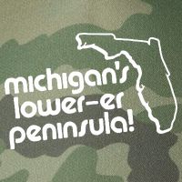 Michigans LowerEr Peninsula Apparel Legacy Tie Dye Trucker Hat