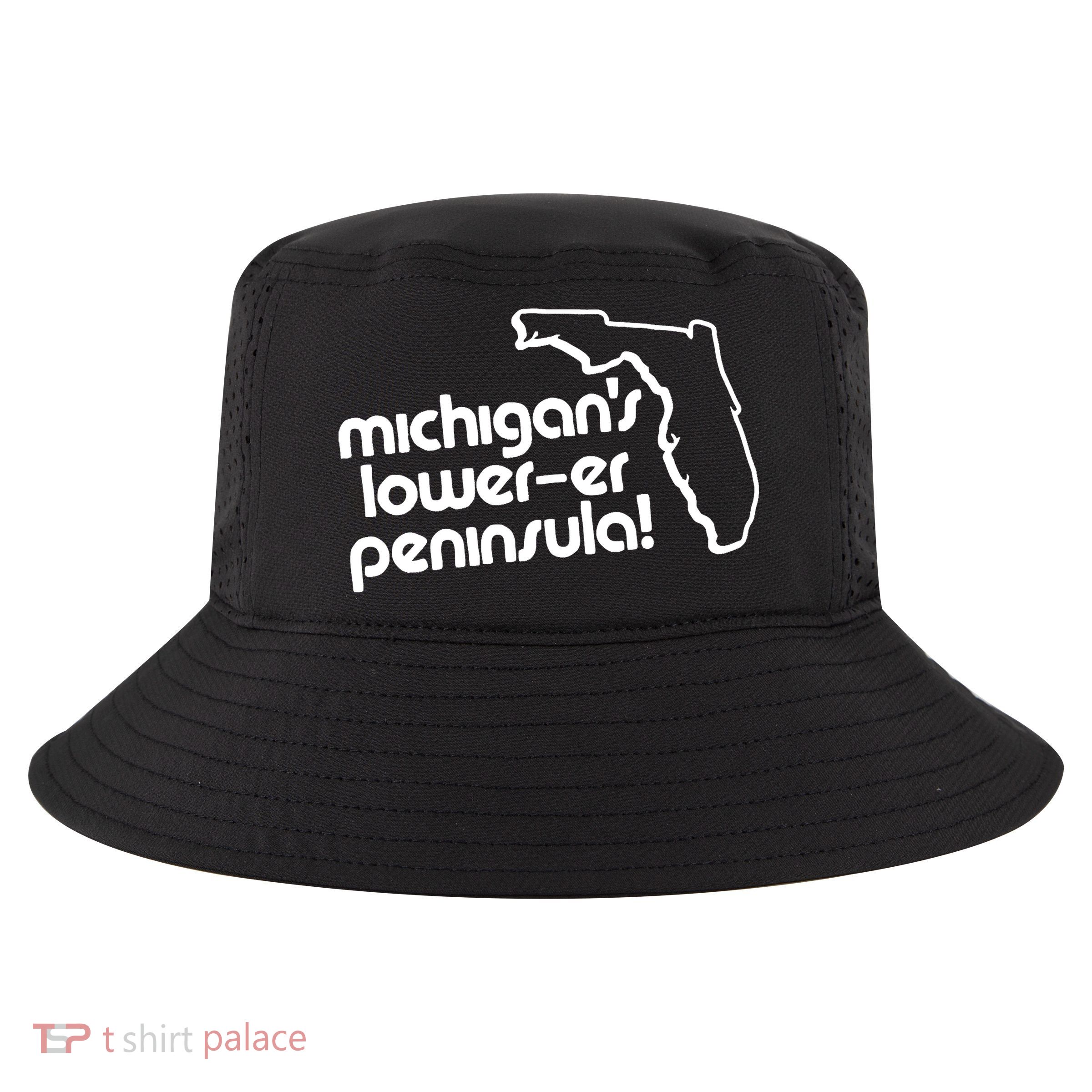 Michigans LowerEr Peninsula Apparel Cool Comfort Performance Bucket Hat