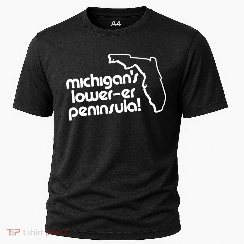 Michigans LowerEr Peninsula Apparel Performance Shirt