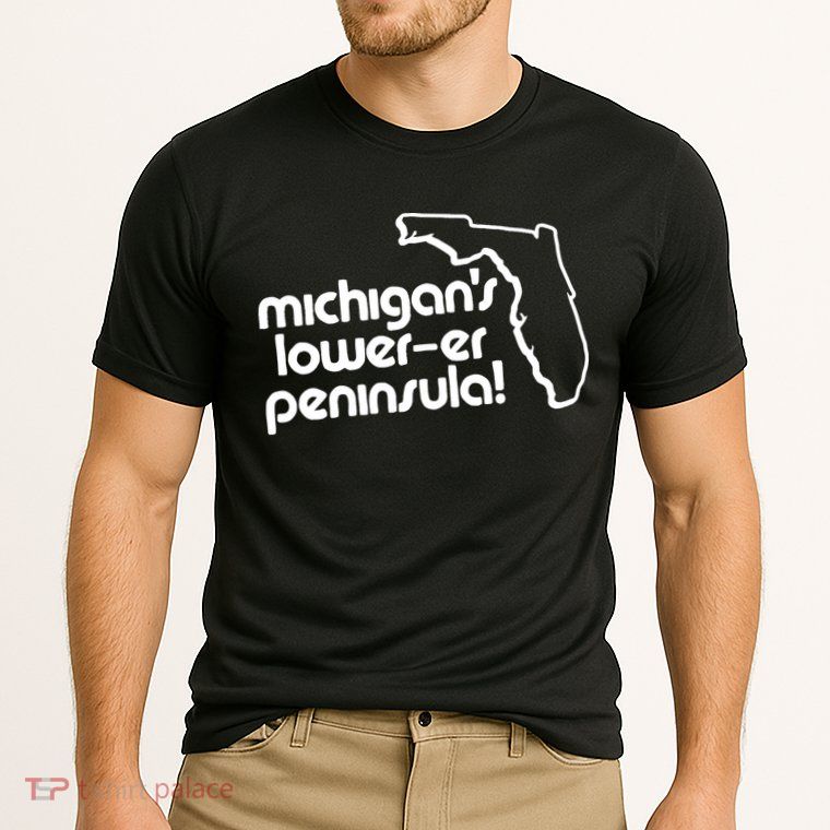 Michigans LowerEr Peninsula Apparel Performance Shirt