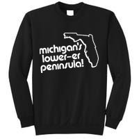 Michigans LowerEr Peninsula Apparel Sweatshirt