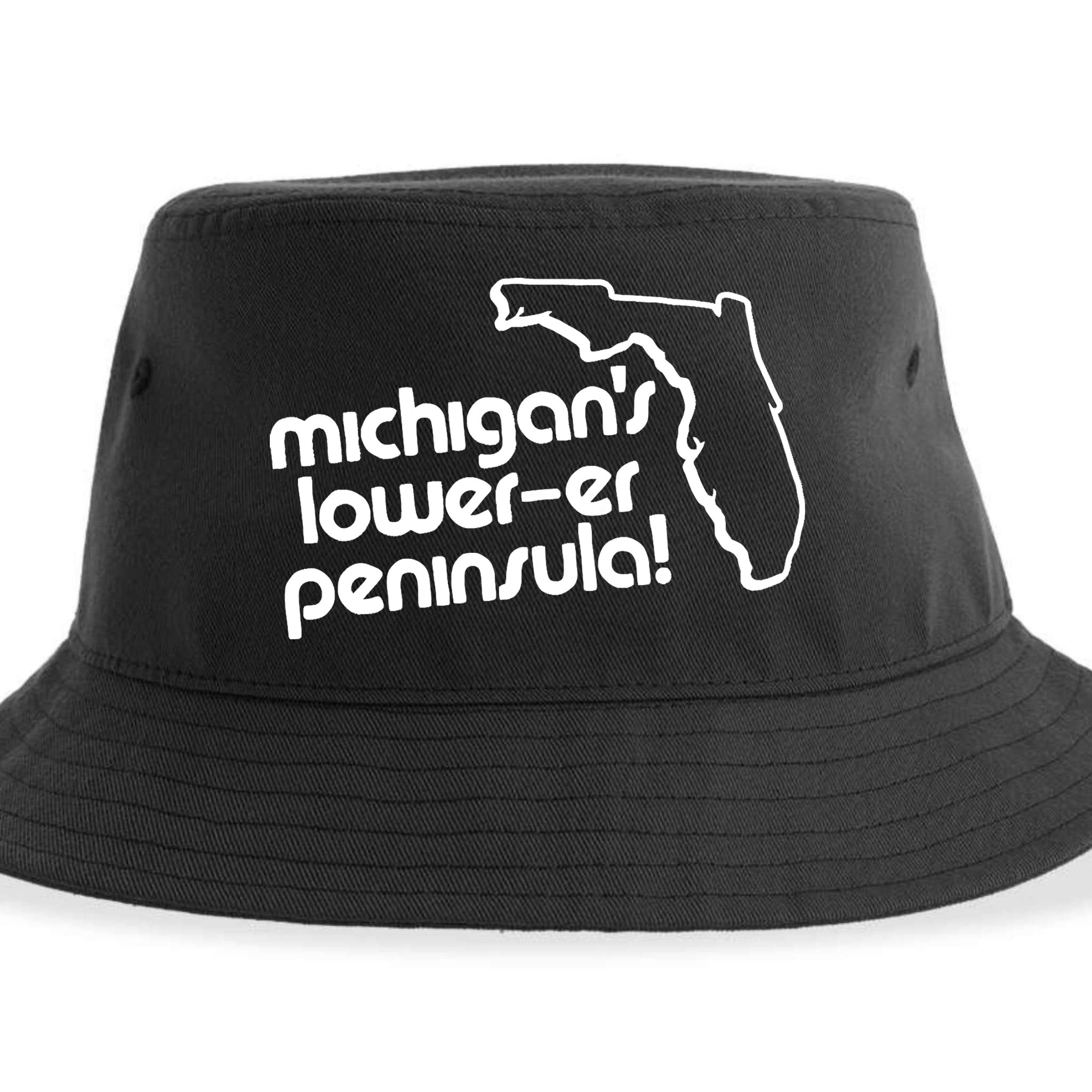 Michigans LowerEr Peninsula Apparel Sustainable Bucket Hat