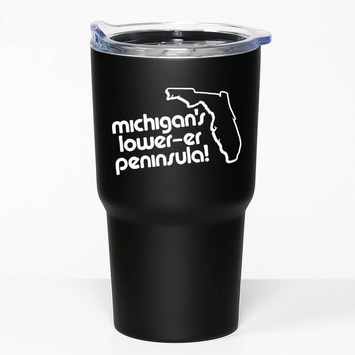 Michigans LowerEr Peninsula Apparel Tumbler