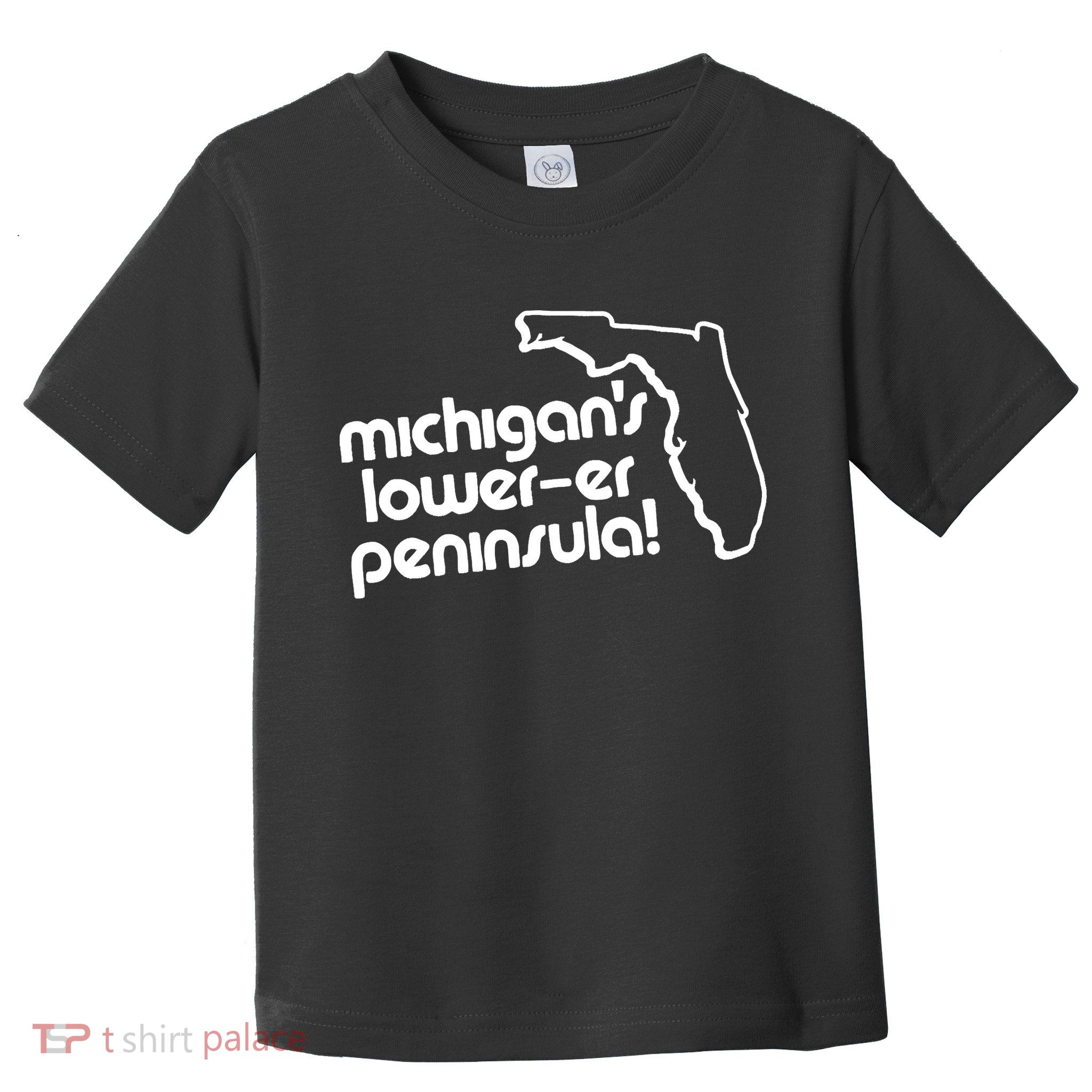 Michigans LowerEr Peninsula Apparel Toddler T-Shirt