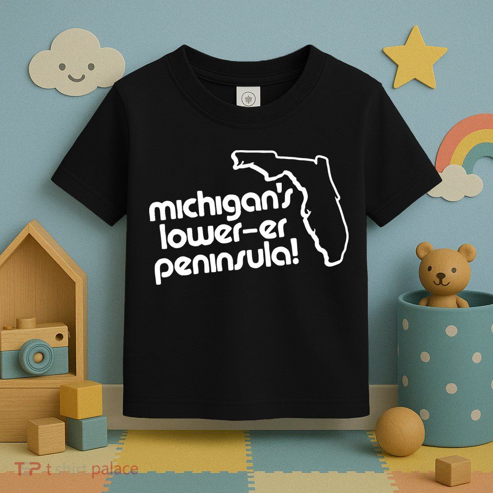 Michigans LowerEr Peninsula Apparel Toddler T-Shirt