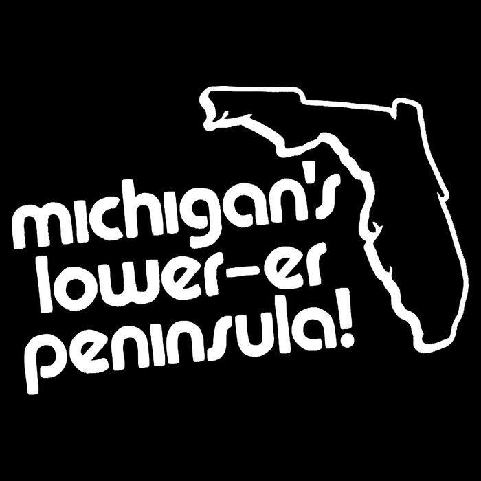 Michigans LowerEr Peninsula Apparel Short Acrylic Beanie