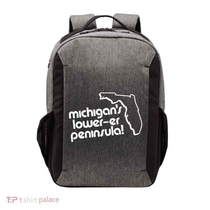 Michigans LowerEr Peninsula Apparel Vector Backpack