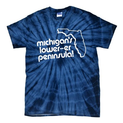 Michigans LowerEr Peninsula Apparel Tie-Dye T-Shirt