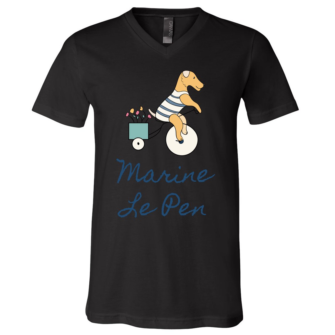 Marine Le Pen France V-Neck T-Shirt
