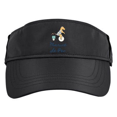 Marine Le Pen France Adult Drive Performance Visor